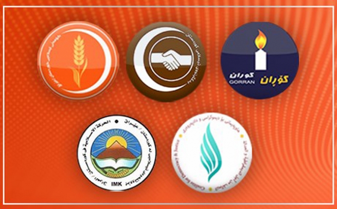  پێنج حیزب پێنج داواكاری ئاراستەی كۆمیسیۆنی هەڵبژاردنی كوردستان دەكەن 